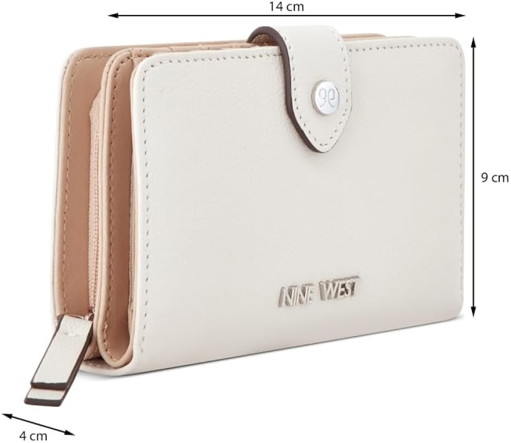 Nine West Women's Norah SLG French Wallet, Designer, Trend
